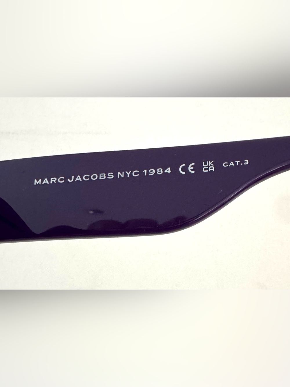 MARC JACOBS - NWT MARC 800/S Purple Cat Eye Sunglasses Unisex - Picture 8 of 10